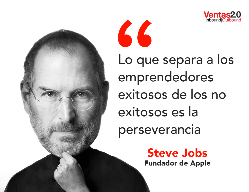 Frases de Ventas y motivacion para emprededores de Steve Jobs